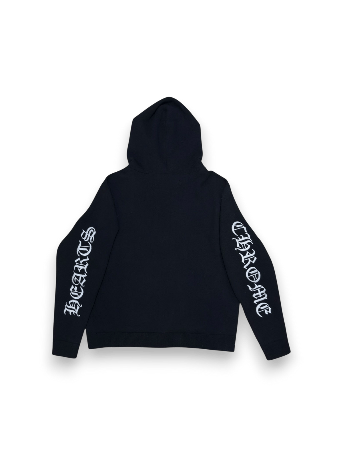 Chrome Hearts U LIFE SENTENCE Sleeve Logo Embroidered Cashmere