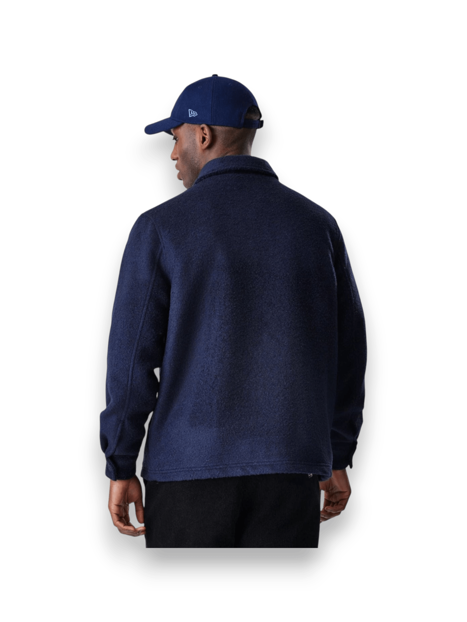 New Era Shacket Blue