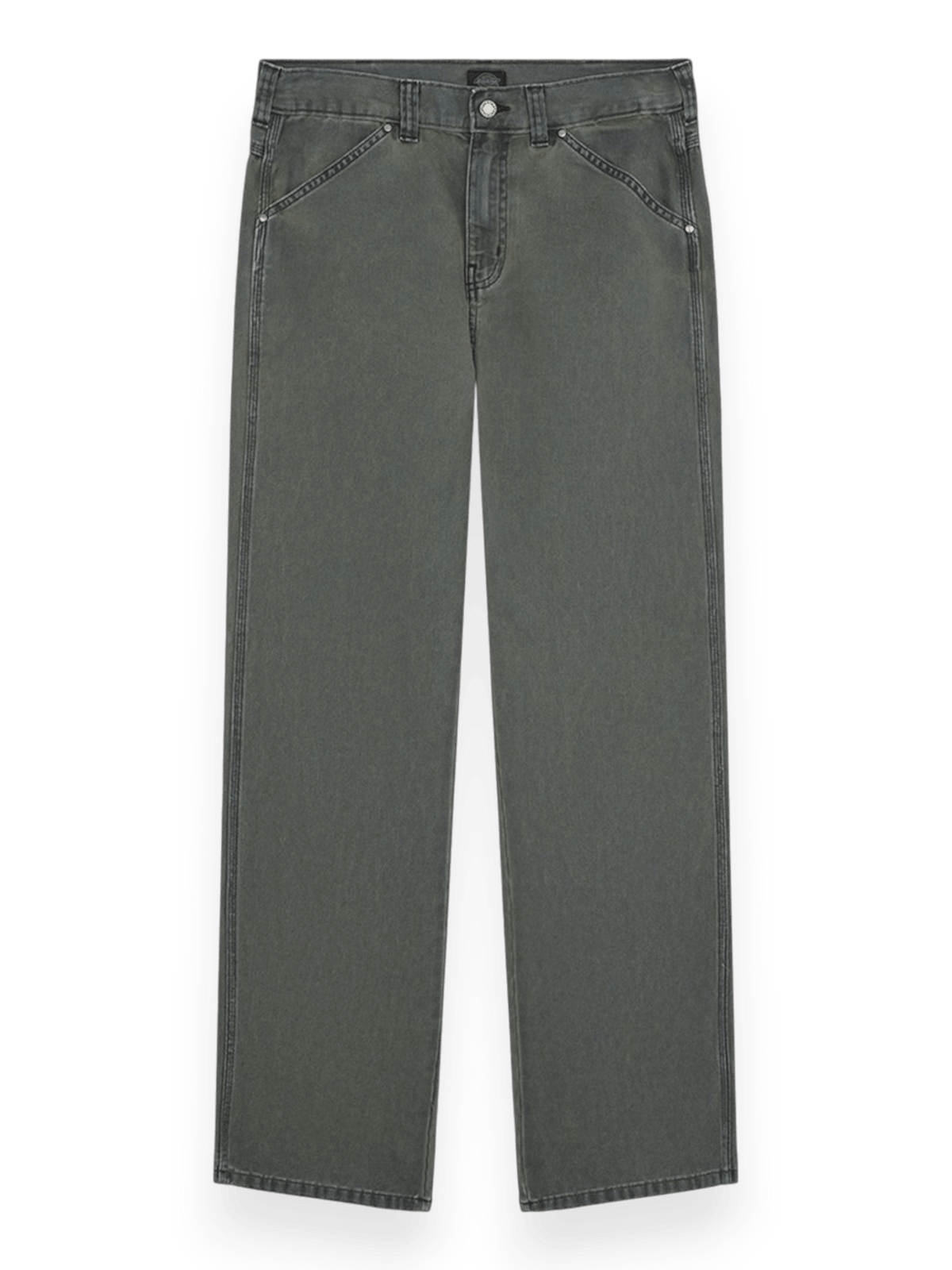 Dickies Houck Loose Straight Canvas Pant Dark Green