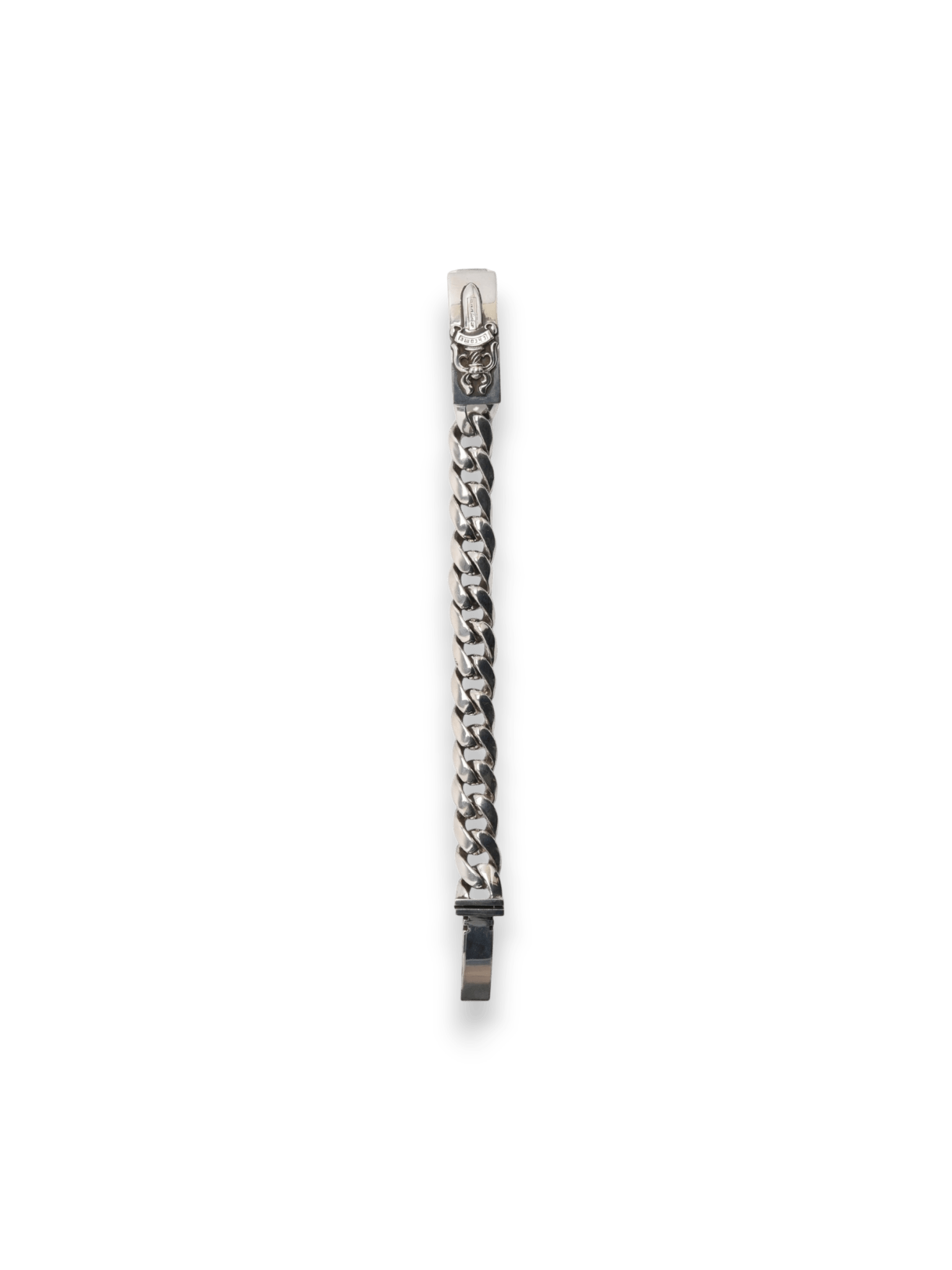 Chrome Hearts Heavy Curb Link Dagger Bracelet