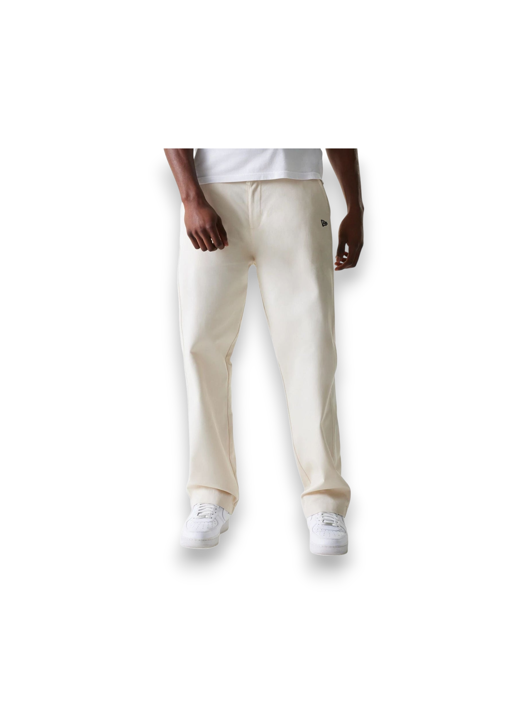 New Era Light Beige Chino Trousers