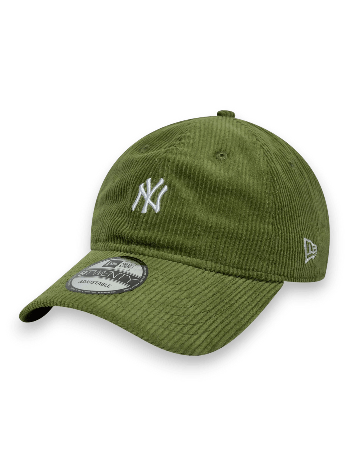 New Era 9TWENTY New York Yankees MLB Cord Verde Scuro