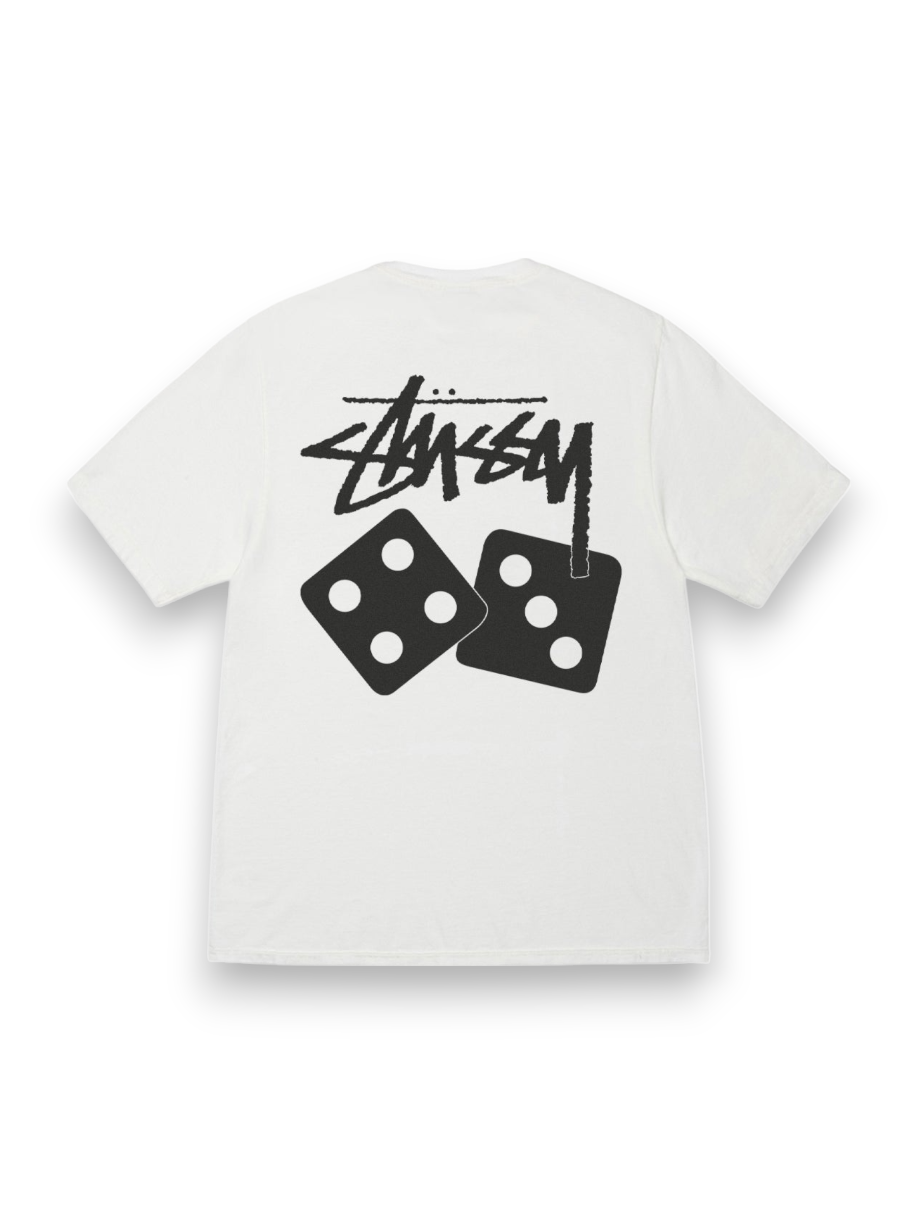 Stussy Dice Pigment Dyed Tee Natural