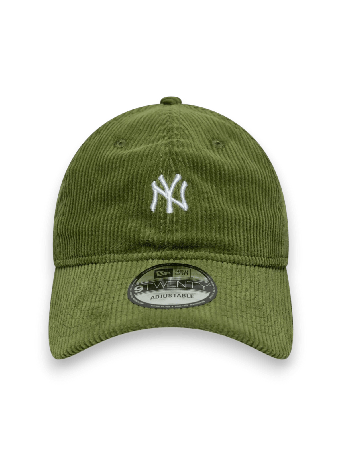 New Era 9TWENTY New York Yankees MLB Cord Verde Scuro