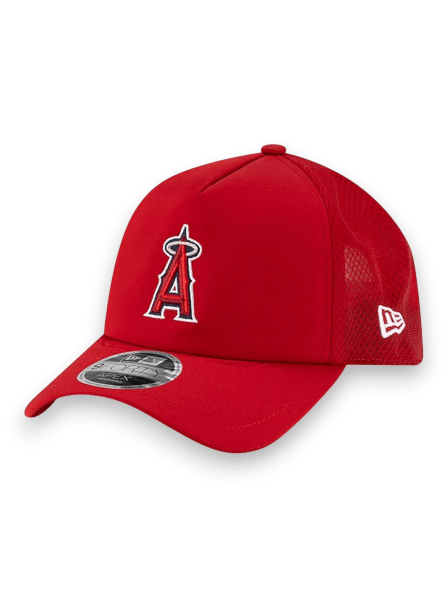 New Era Cap 9Forty LA Angels MLB Batting Practice 2026 Red 9FORTY Apex Adjustable Cap