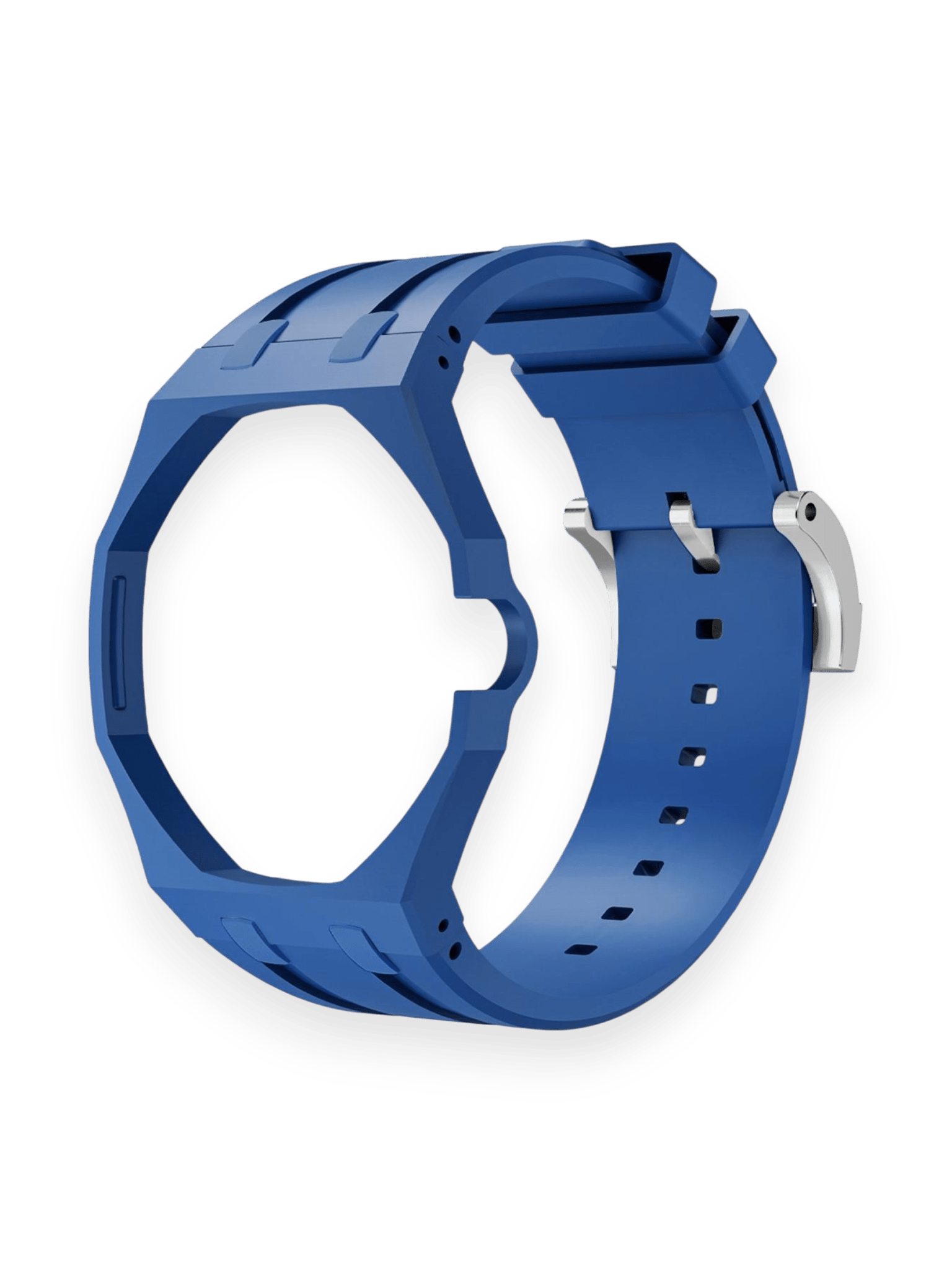 Ap Swatch Royal Pop Bioceramic And Silicone Strap Full Blue