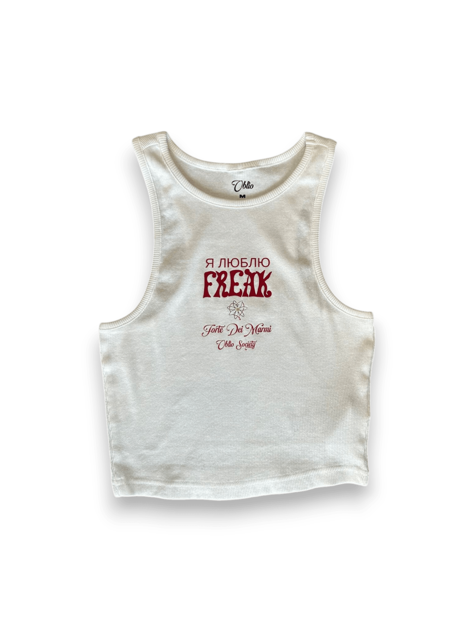 Oblio Top Freak White