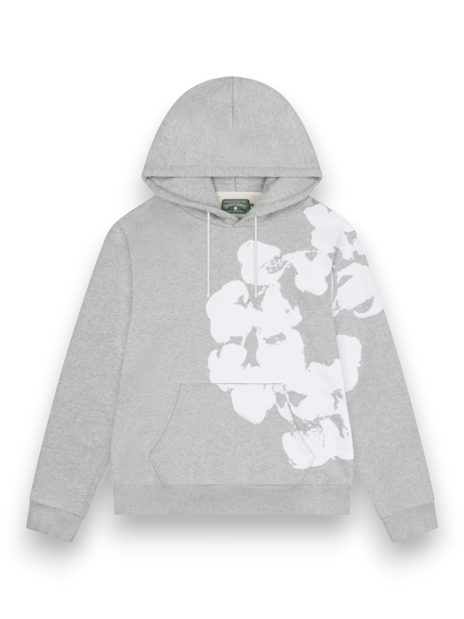 Denim Tears Big Cotton Wreath Sweatshirt Grey