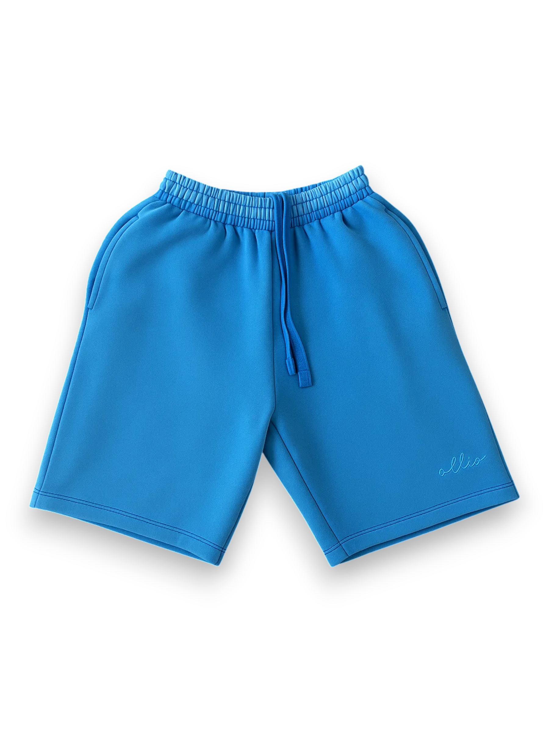 shorts oblio light blue stone washed