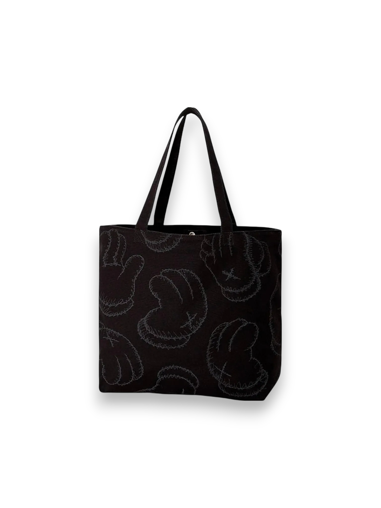 KAWS x Uniqlo Hands Tote Bag Black