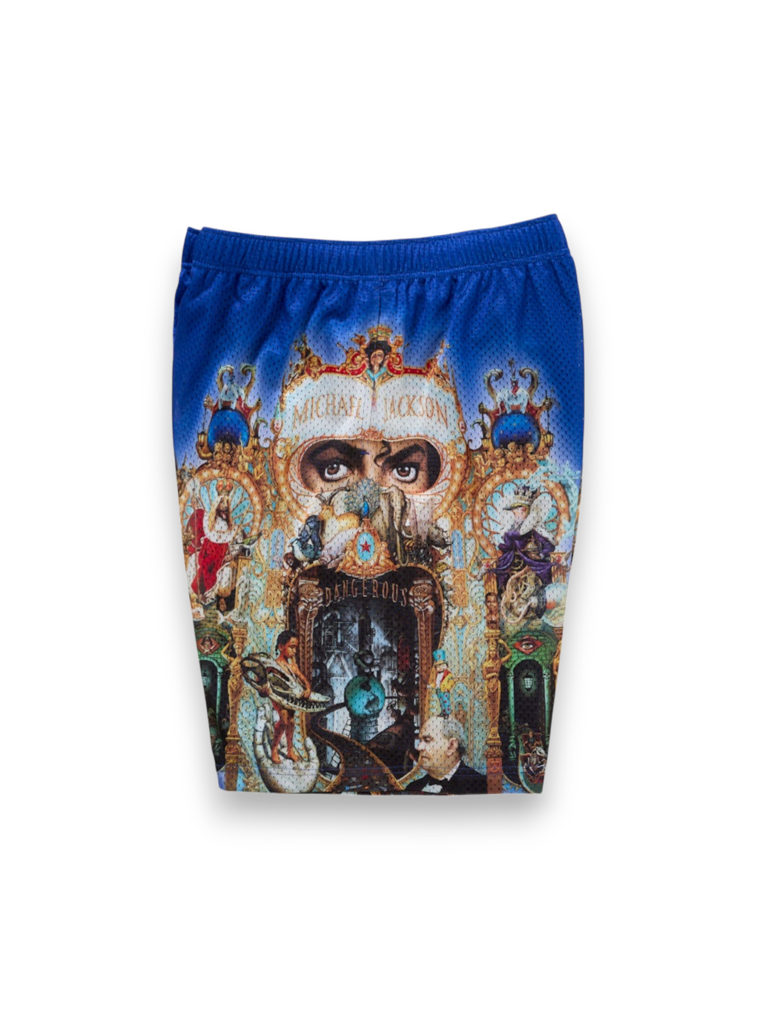 Supreme Michael Jackson Dangerous Mesh Short Royal