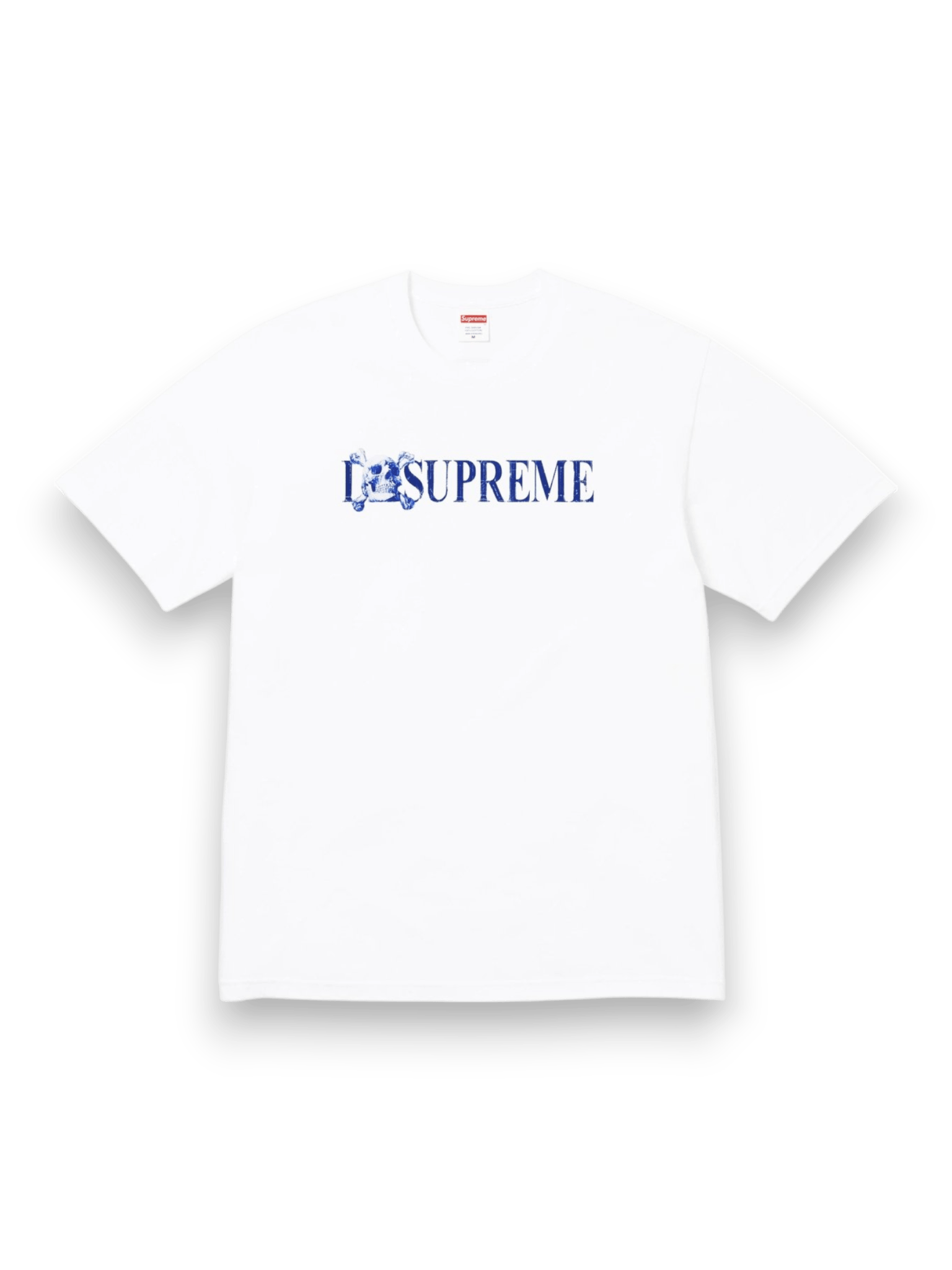Supreme Skull Tee White