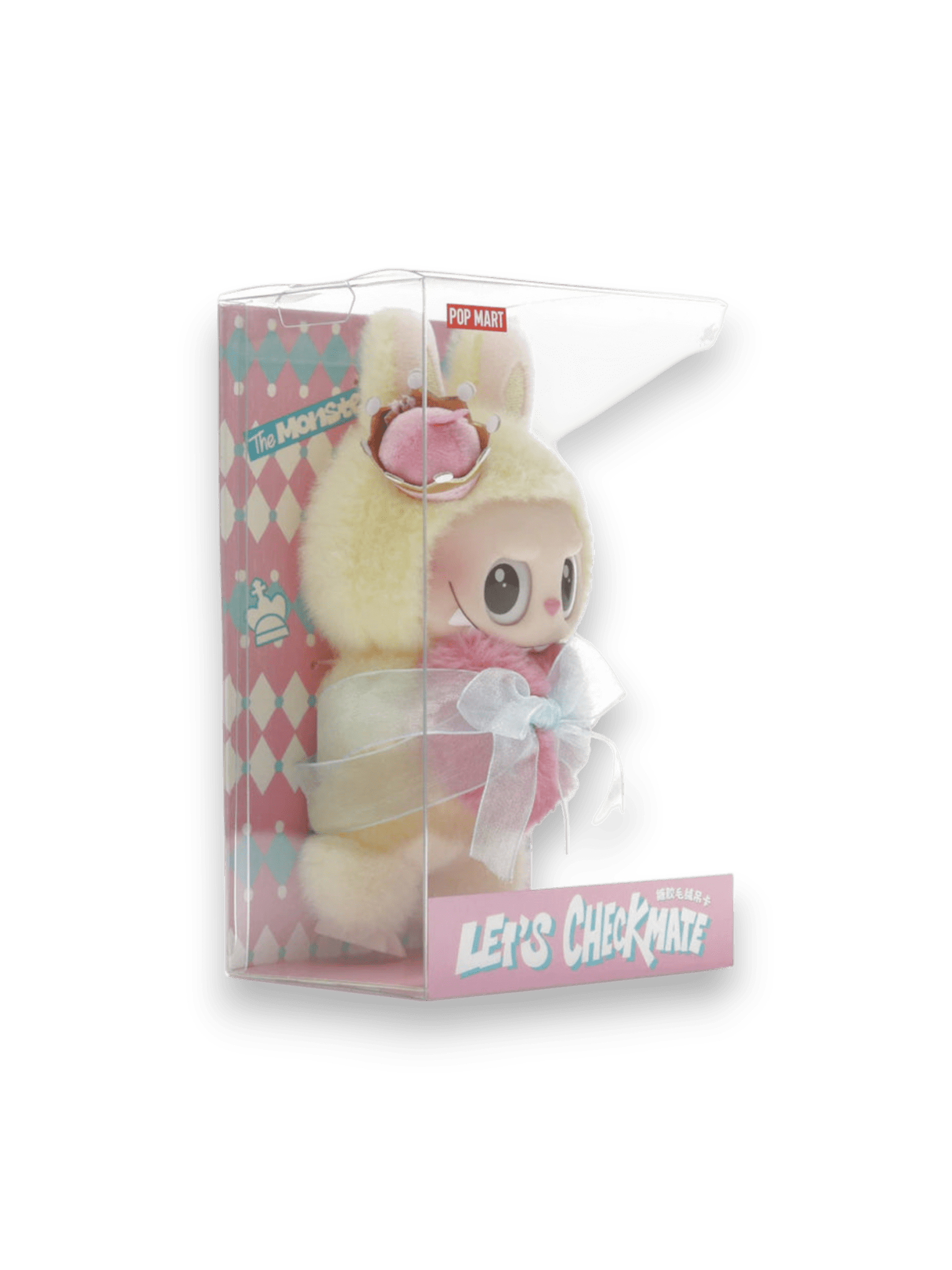 Pop Mart Labubu The Monsters Let's Checkmate Series Vinyl Plush Hanging Card