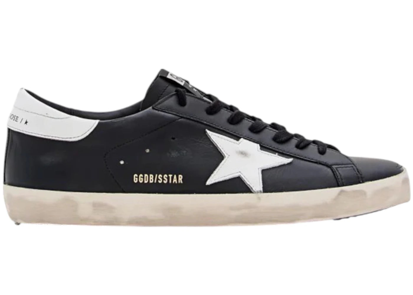 Golden Goose Super-Star Black White SS25