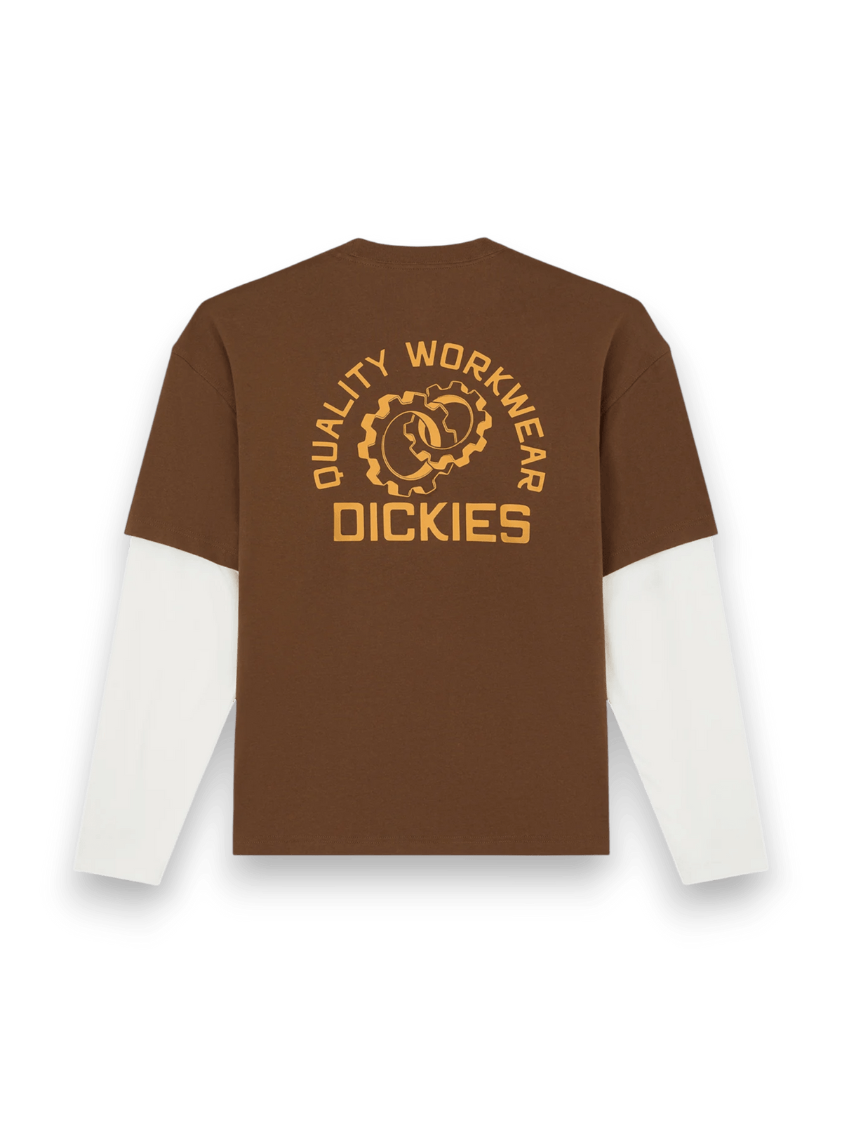 DICKIES Payson 2-in-1 lightweight t-shirt Brown