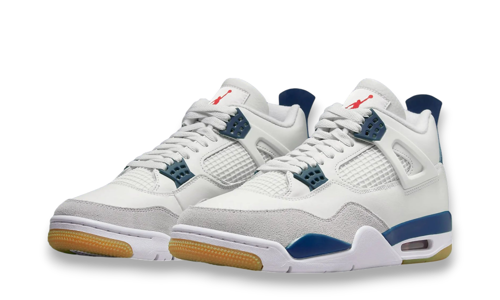 Air Jordan 4 SB White Navy X Nike SB