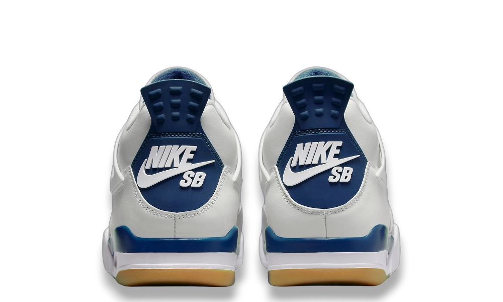 Air Jordan 4 SB White Navy X Nike SB