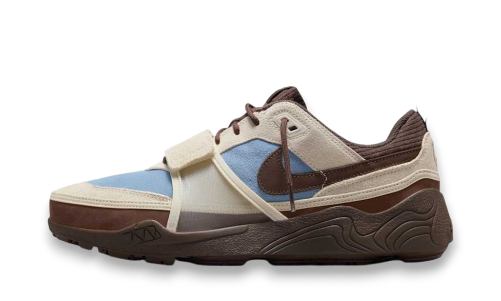Nike Travis Scott Zoom Field Jaxx Pale Ivory and Leche Blue
