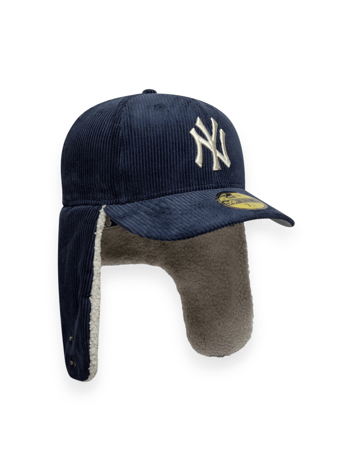New Era Cap 59FIFTY Fitted Dogear New York Yankees MLB Cord Blu Navy