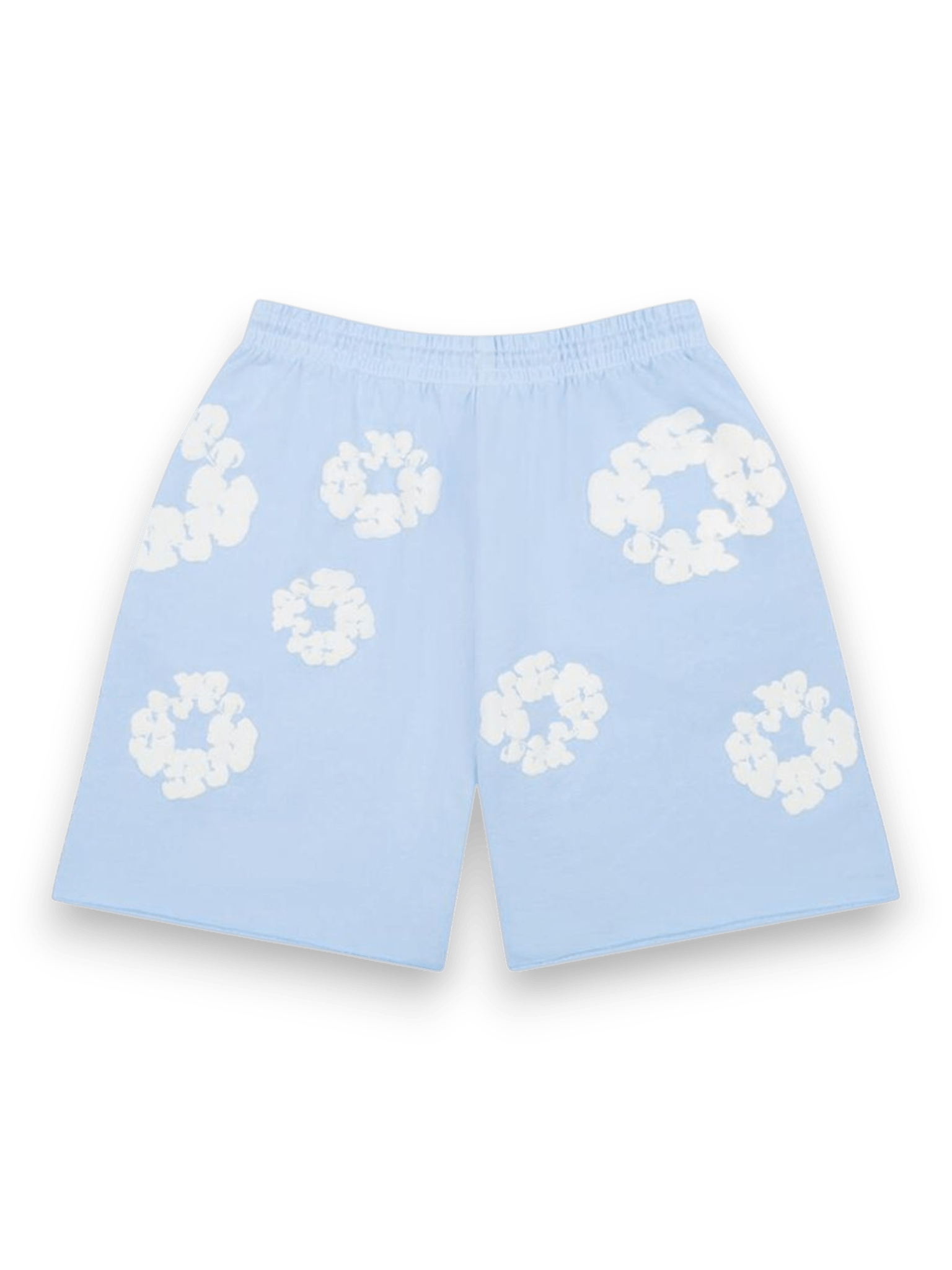 Denim Tears The Cotton Wreath Shorts 'Powder Blue'