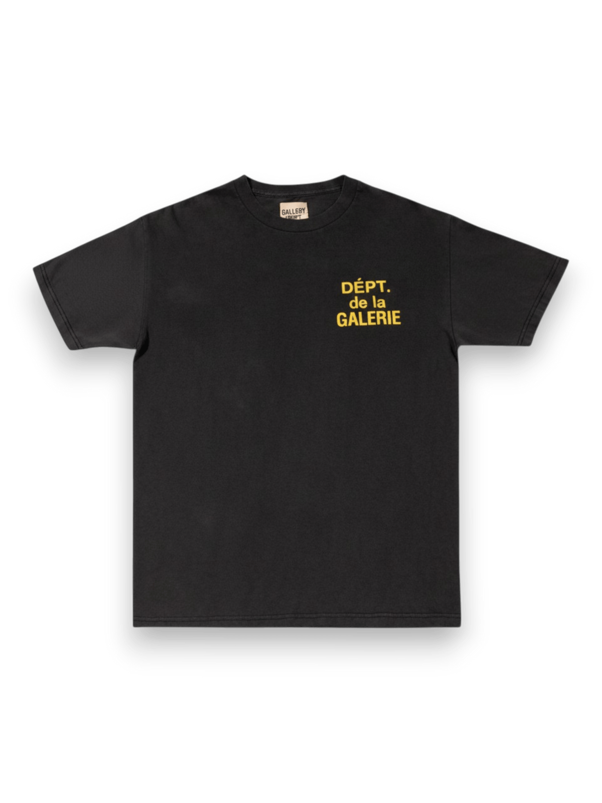 GALLERY DEPT. Black Cotton Logo T-Shirt