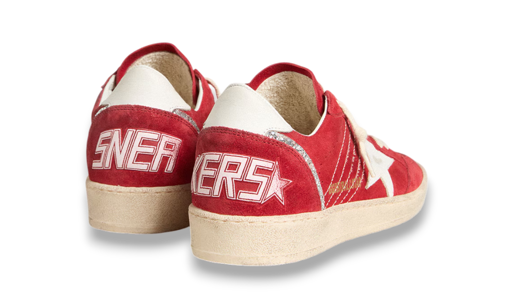 Golden Goose Ball-Star Red/White