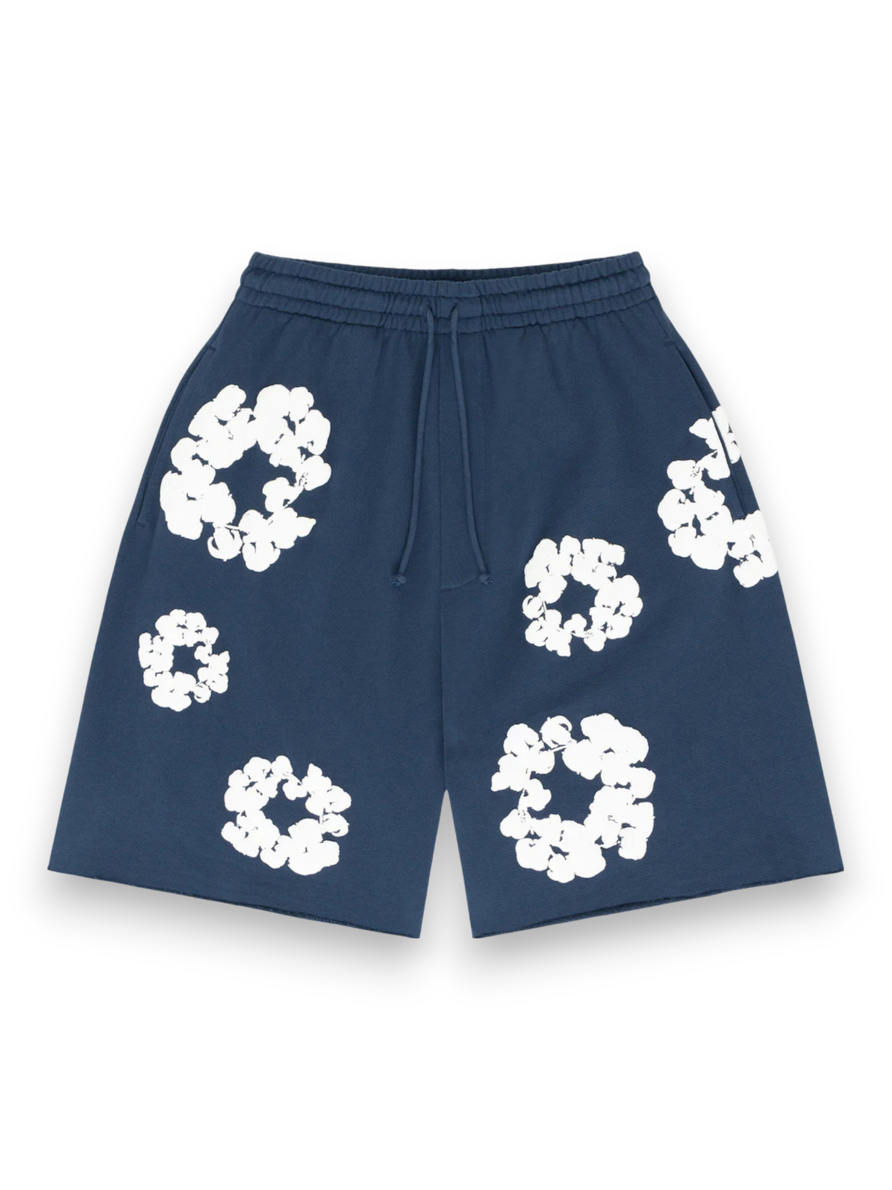 Denim Tears The Cotton Wreath Shorts Navy