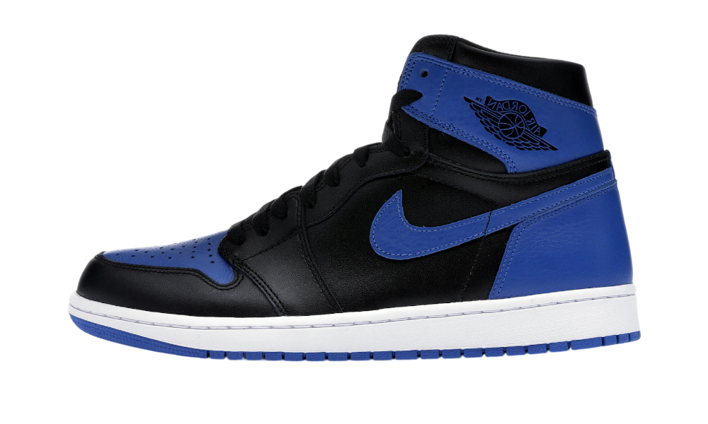 Jordan 1's blue and black best sale