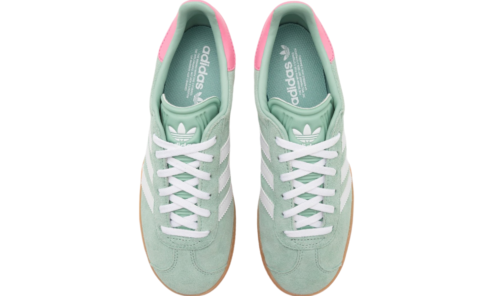 Adidas Gazelle Hazy Green Bliss Pink (GS)