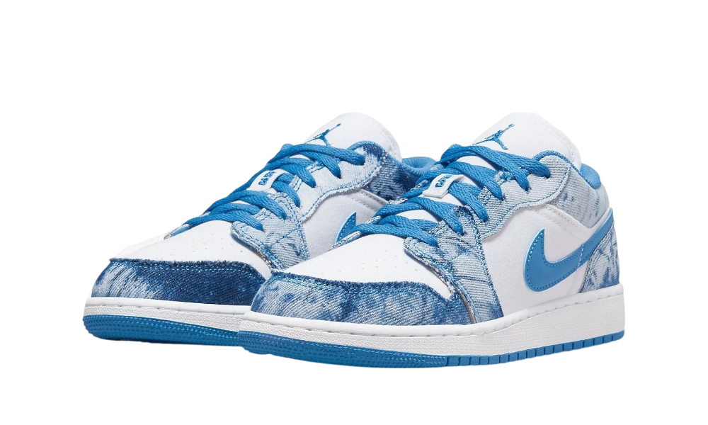 Air Jordan 1 Low Washed Denim GS