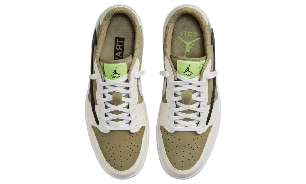 Jordan 1 Low Travis Scott Golf Neutral Olive