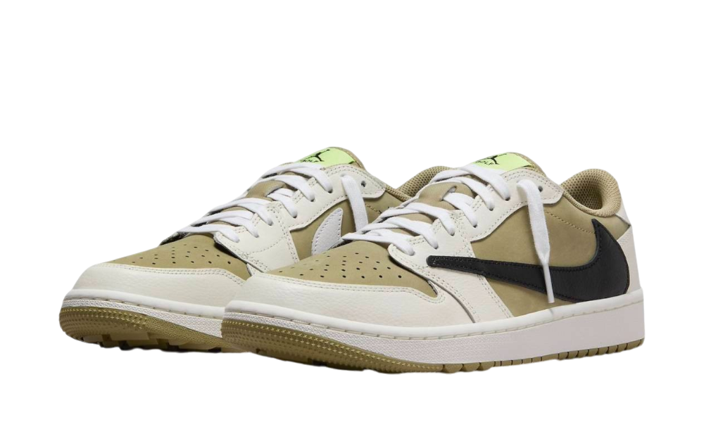 Jordan 1 Low Travis Scott Golf Neutral Olive