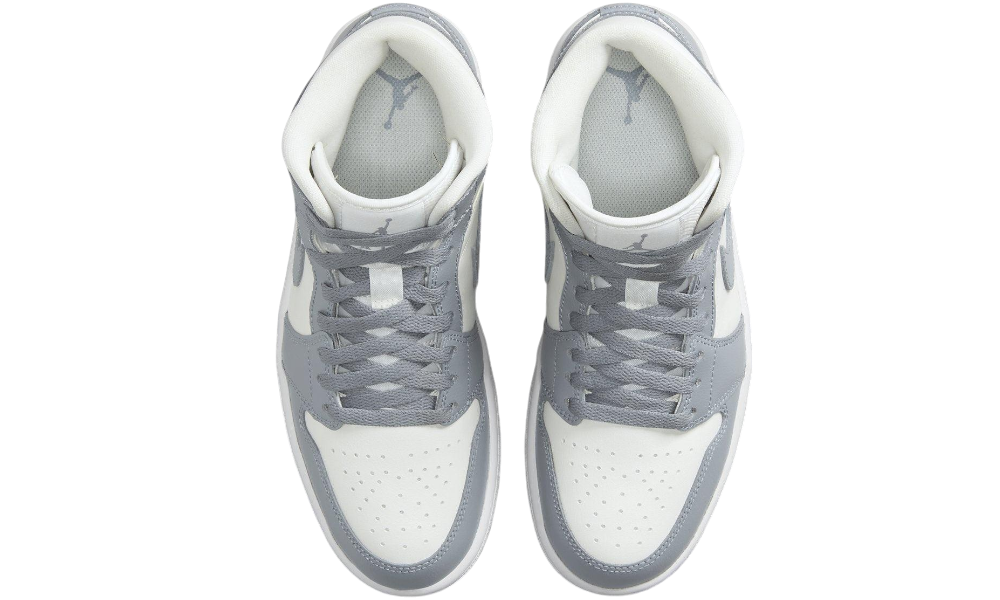Jordan 1 Mid Stealth grey