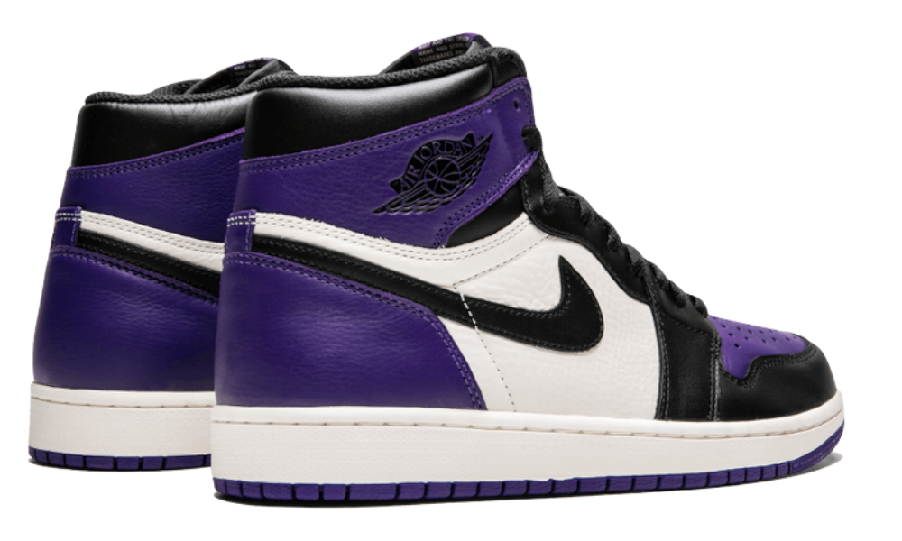 Jordan 1 Retro High Court Purple White