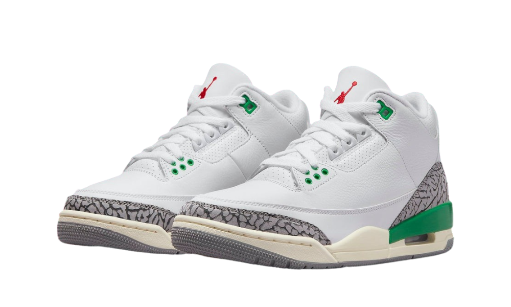 Jordan 3 Lucky Green W