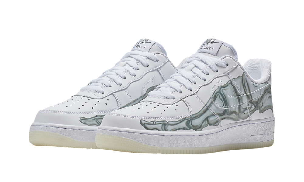 Nike Air Force 1 Skeleton basso Halloween (2018)