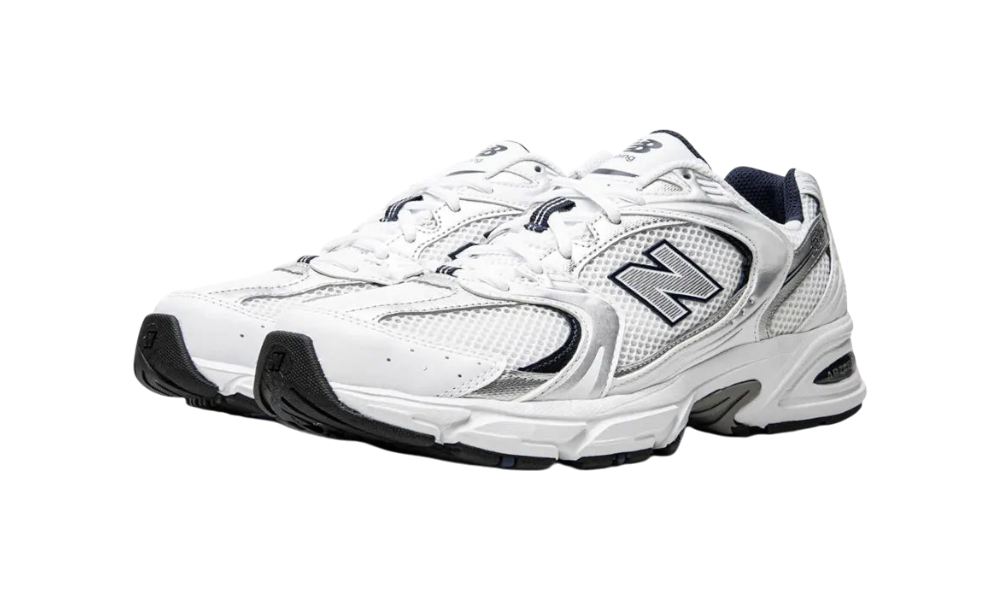 New Balance 530 White Silver Navy