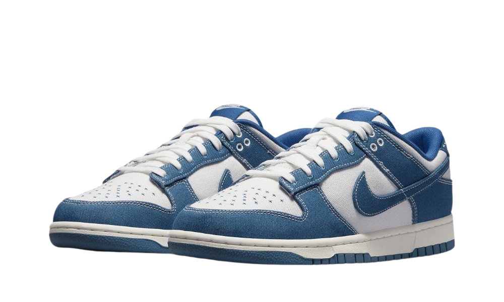 Nike Dunk Low Denim Sashiko Industrial Blue