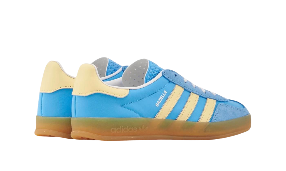 adidas Gazelle Indoor Semi Blue Burst Almost Yellow
