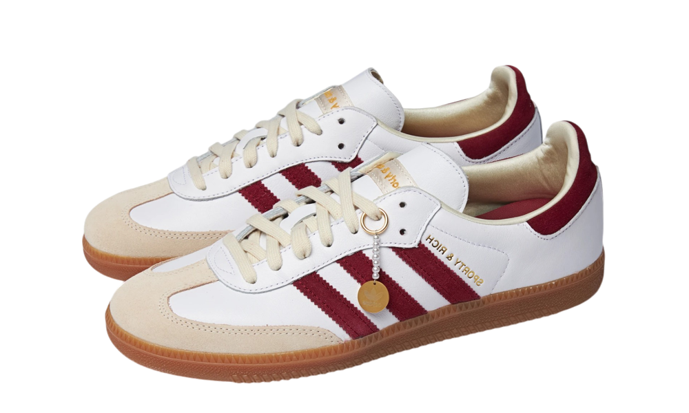 Adidas Samba Sporty & Rich White Core Burgundy