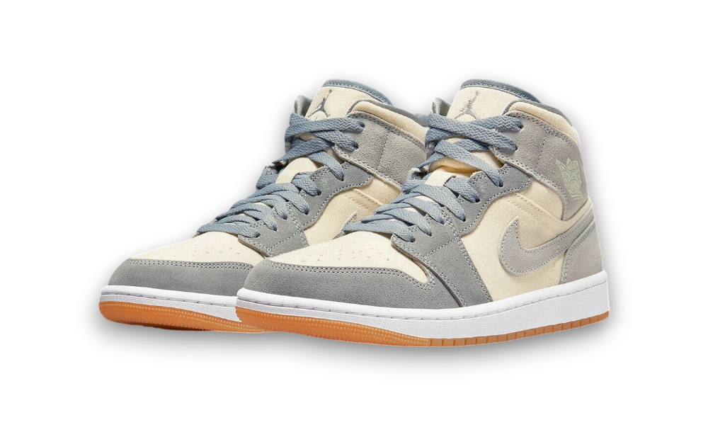 Jordan 1 Mid Coconut Milk Particle Grey