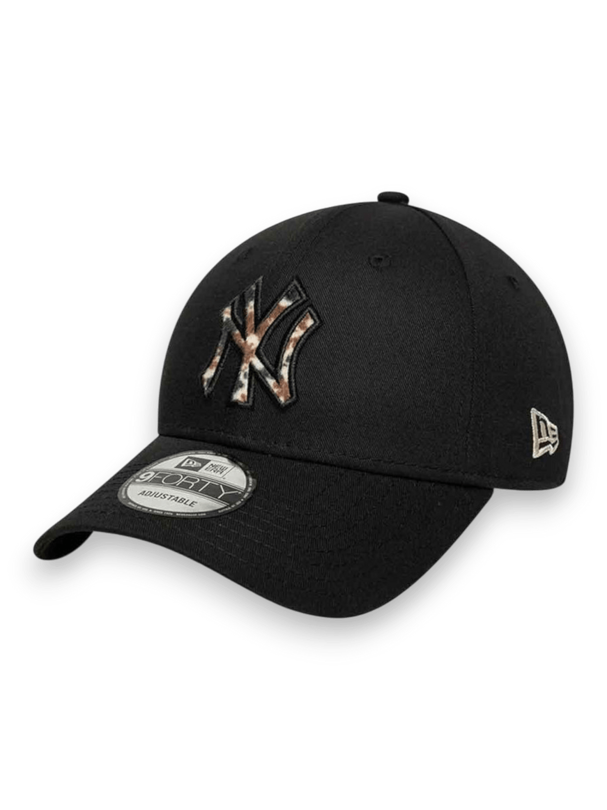 New Era Cap 9FORTY New York Cow Print Black