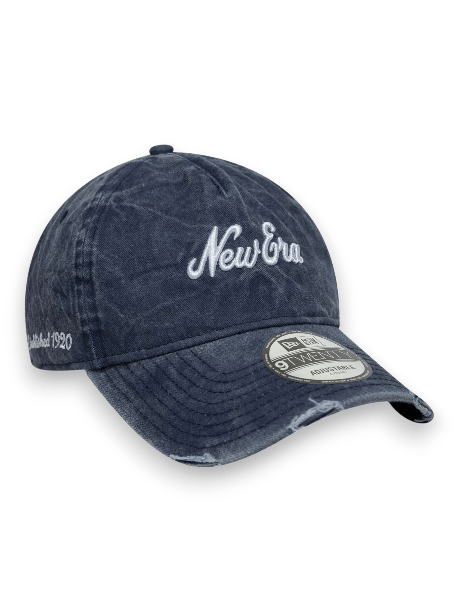 New Era Pigment Wash Navy 9TWENTY A-Frame Cap