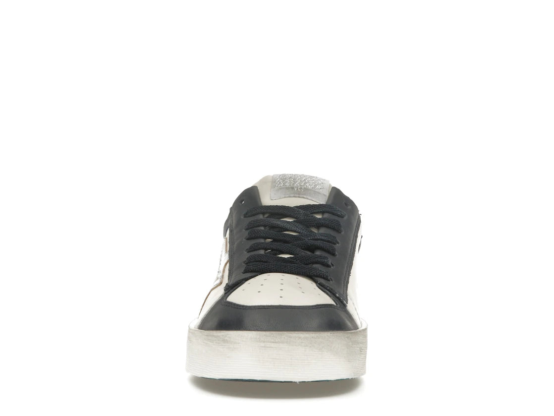 Golden Goose Stardan Optic White Navy Silver