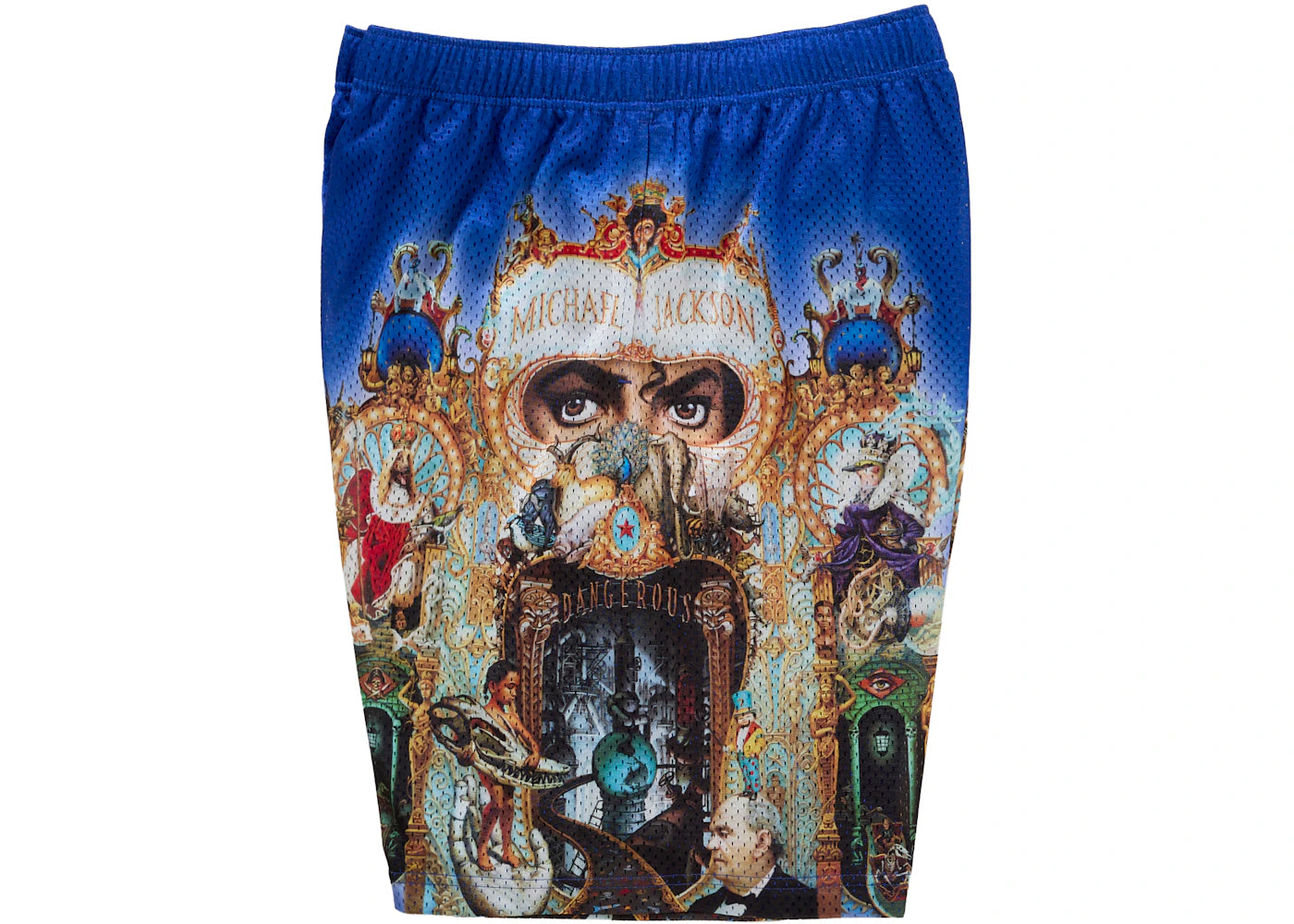 Supreme Michael Jackson Dangerous Mesh Short Royal