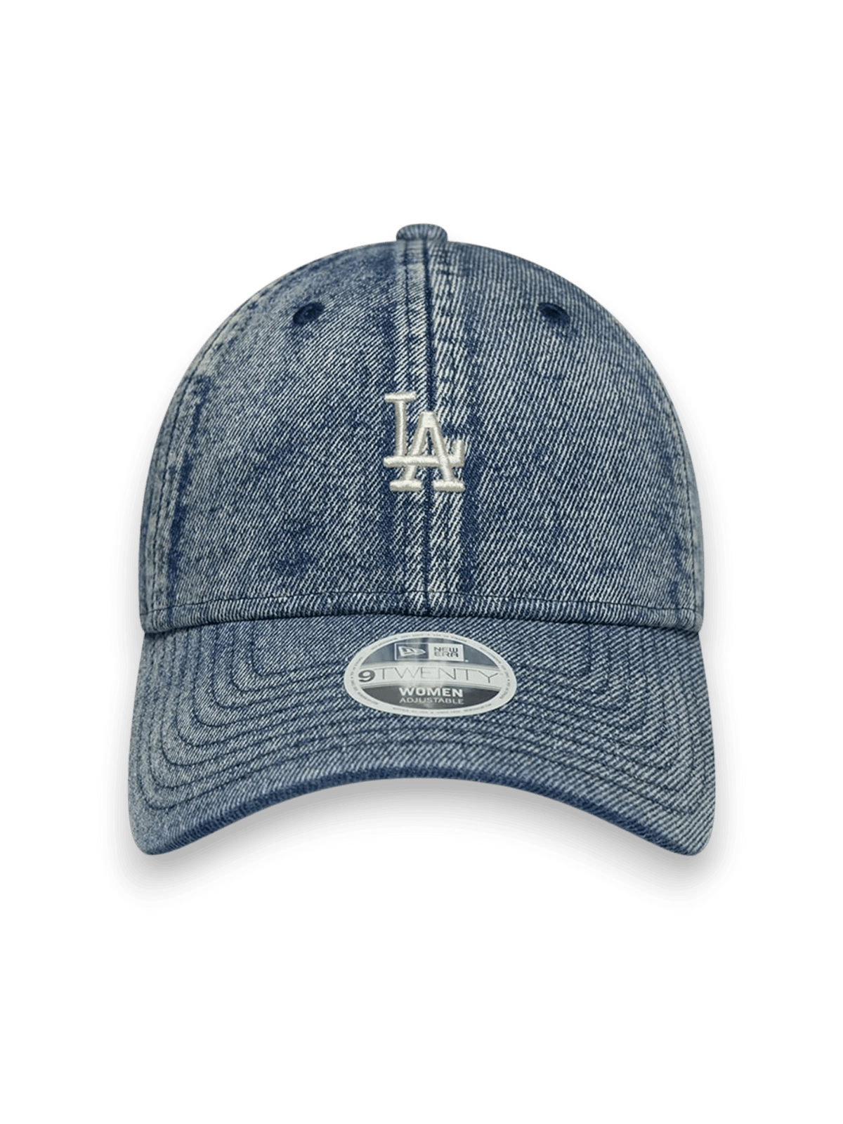 New Era 9TWENTY LA Dodgers MLB Denim Blu Donna
