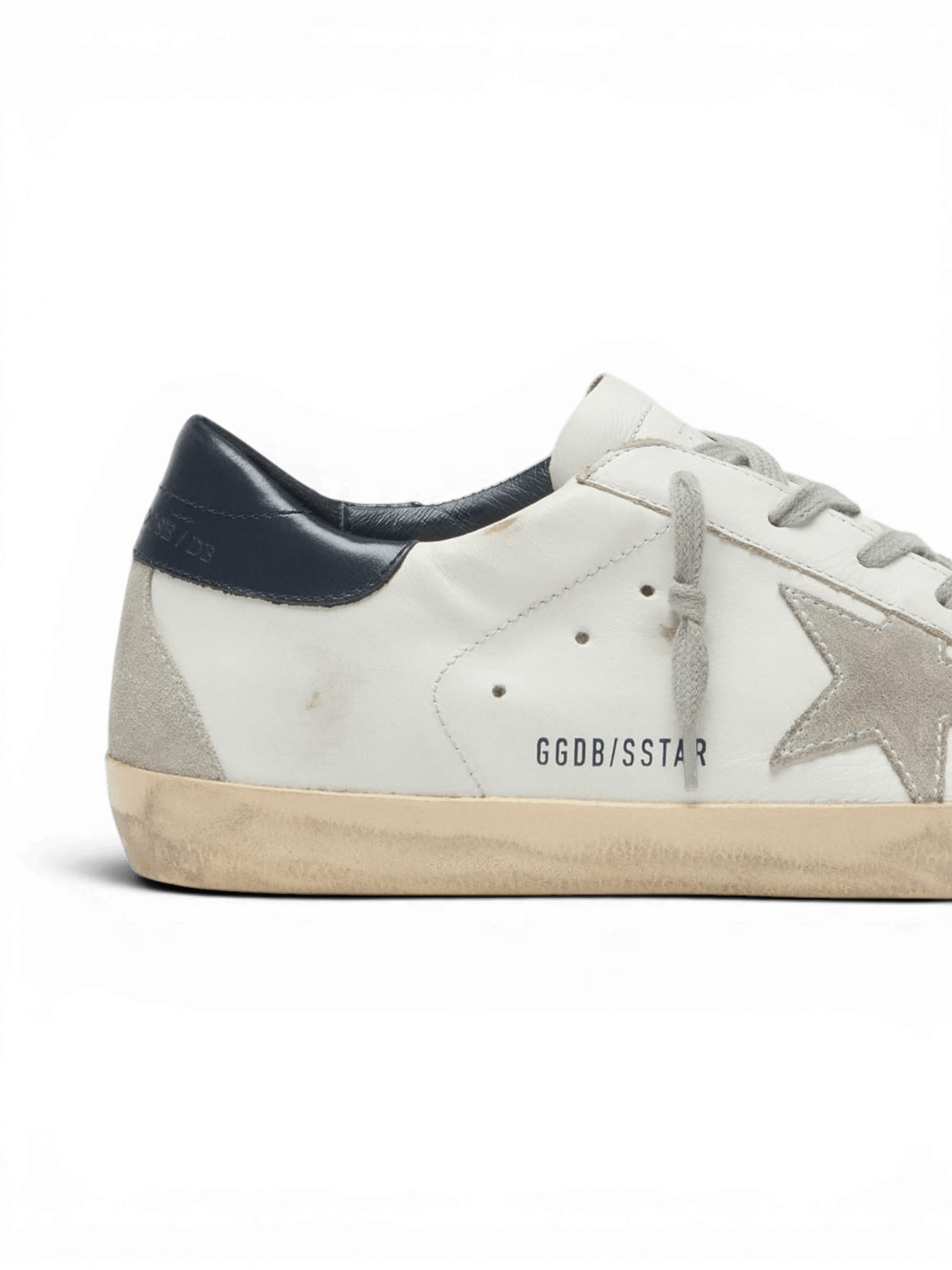 Golden Goose Super-Star Suede Star And Heel Night Blue