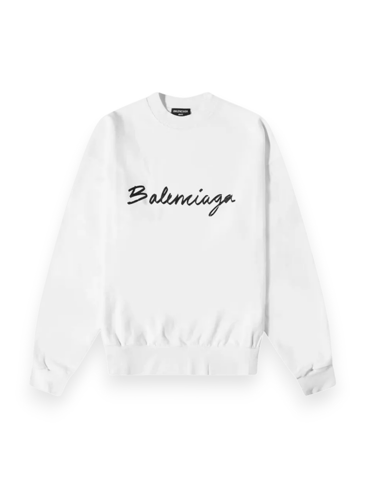 Balenciaga Sweater Script White