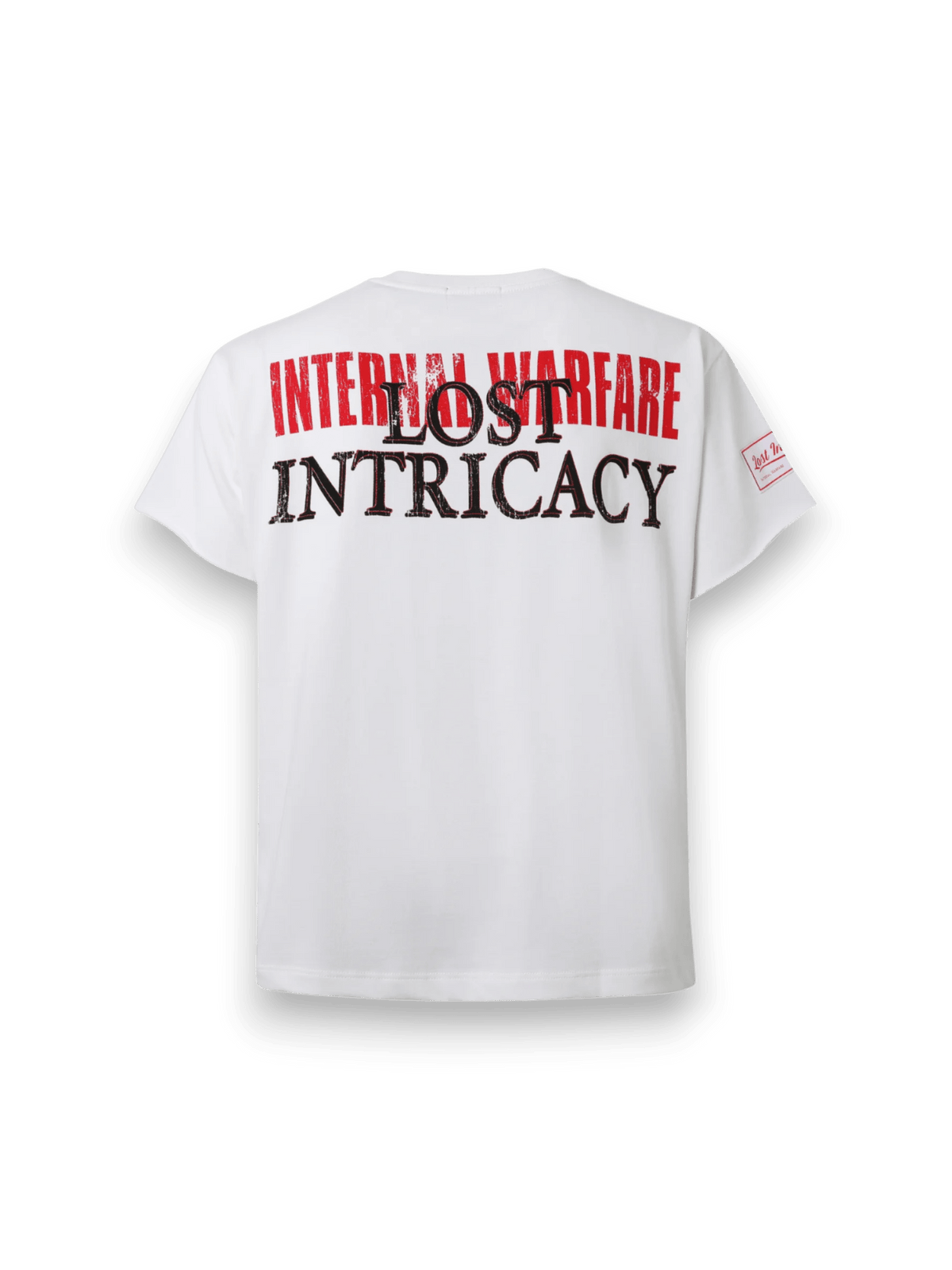 Lost Intricacy Front Page Mag Shirt White