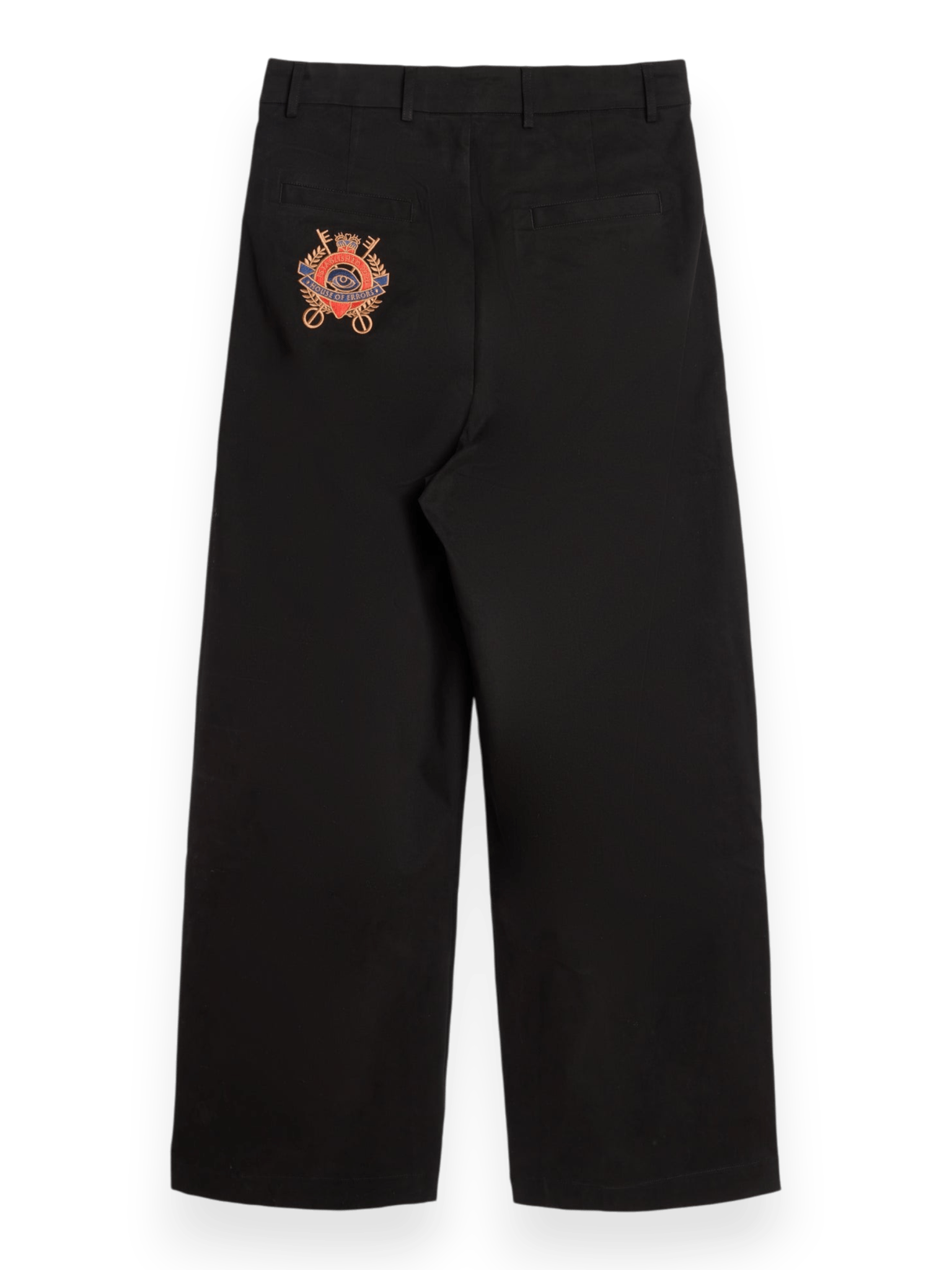 House Of Errors Crown Trousers In Black